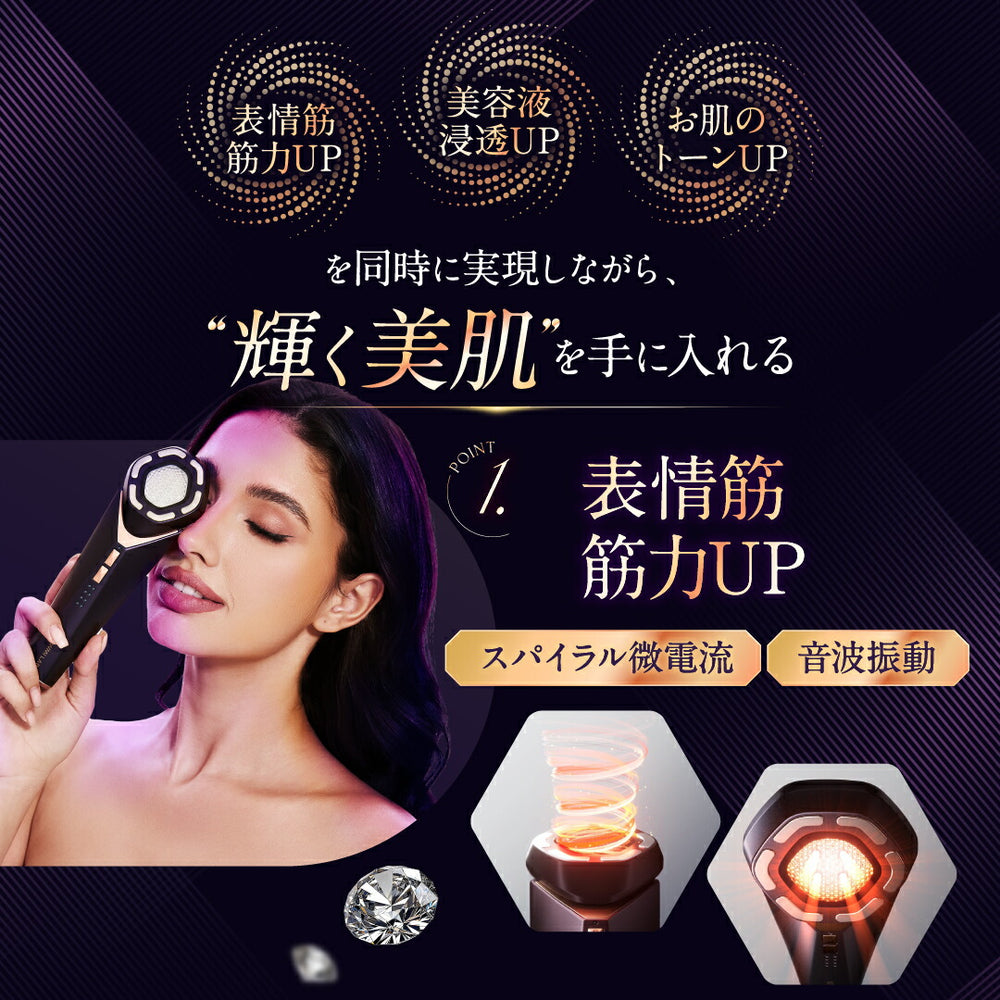 NOWMI LAB スパイラルケア美顔器STORM – アーリーバード オンライン