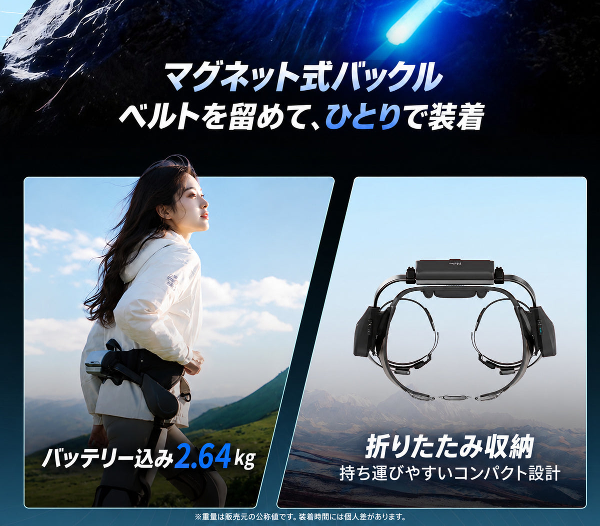 Haier 云步Pro 歩行アシスト 外骨格ロボット｜予約販売
