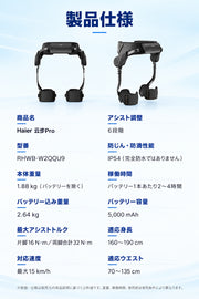 Haier 云步Pro 歩行アシスト 外骨格ロボット｜予約販売