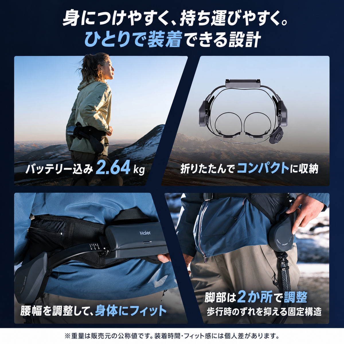 Haier 云步Pro 歩行アシスト 外骨格ロボット｜予約販売