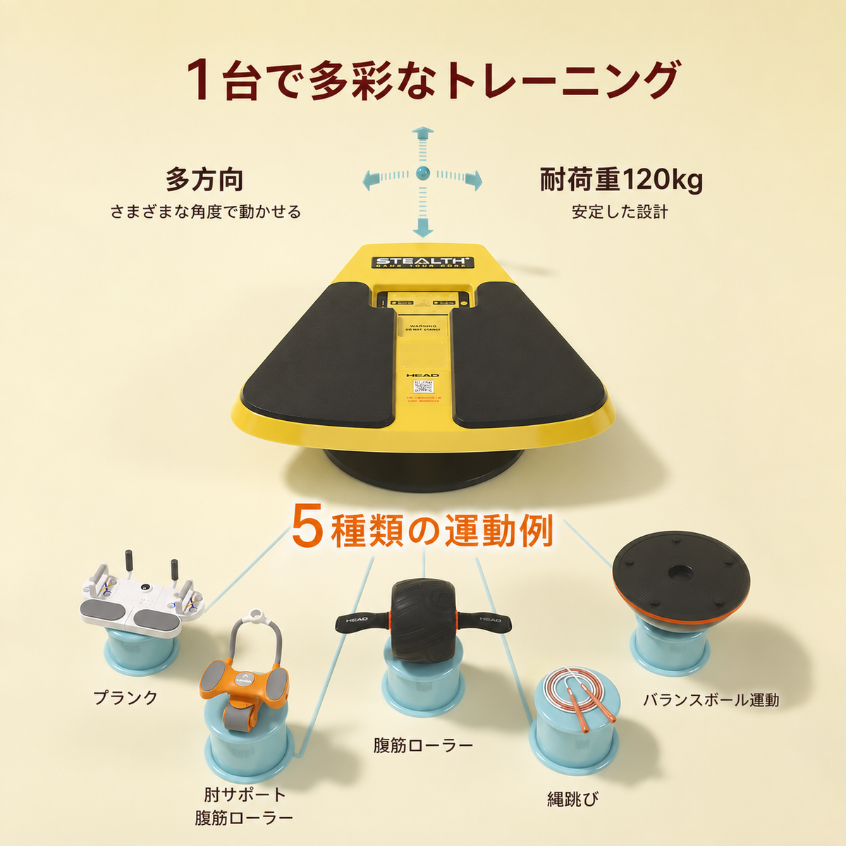 HEAD 核心肌群訓練板