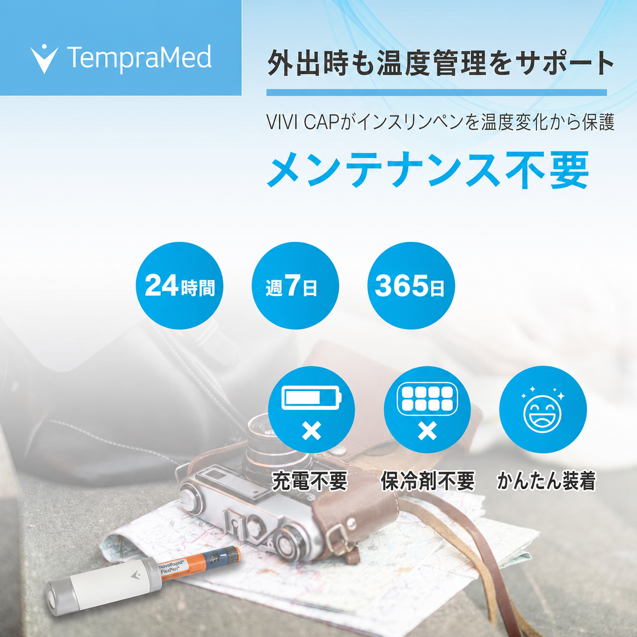 VIVI Cap 1の使用特長 日本語説明