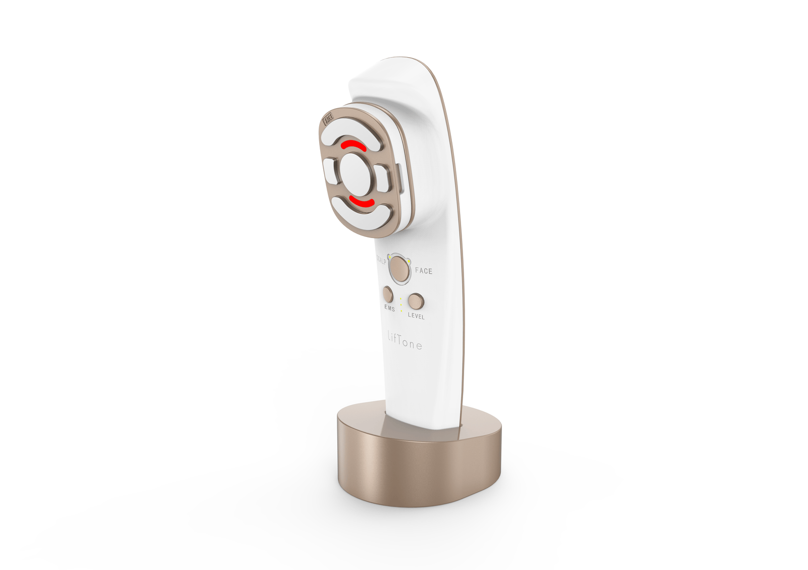 【ほぼ未使用】LifTone リフトーン【ホワイト】 きれいも気分もLiftする オールインone 美顔器 LifTone