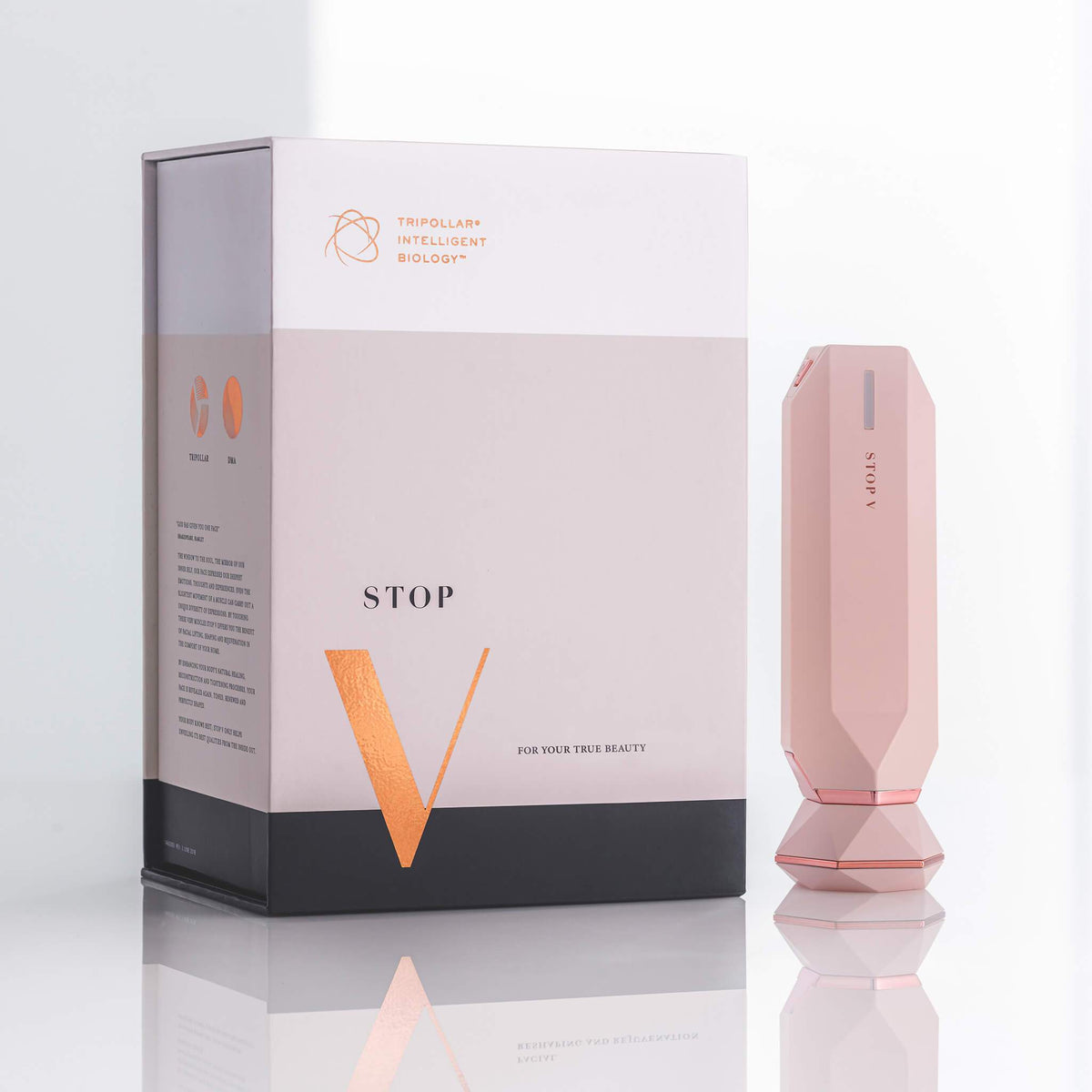 <small>トライポーラ式RF+DMA美顔器</small><br>STOP V ストップヴィ